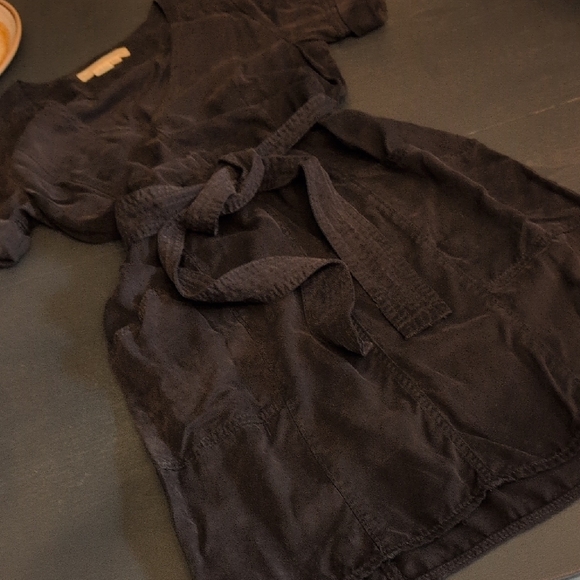 Pilcro Black Short Sleeve Dress - Picture 1 of 11